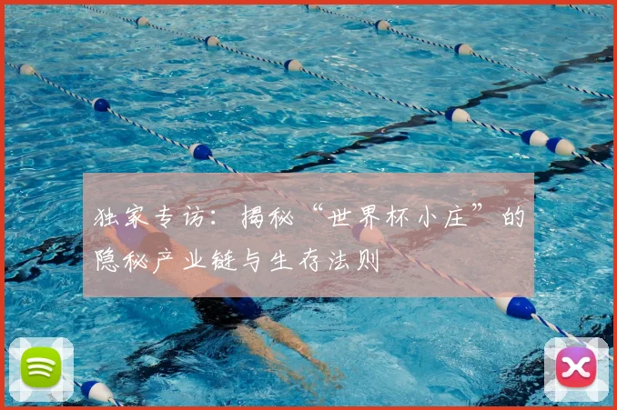 独家专访:揭秘“世界杯小庄”的隐秘产业链与生存法则