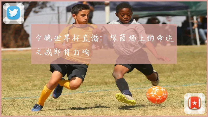 今晚世界杯直播:绿茵场上的命运之战即将打响
